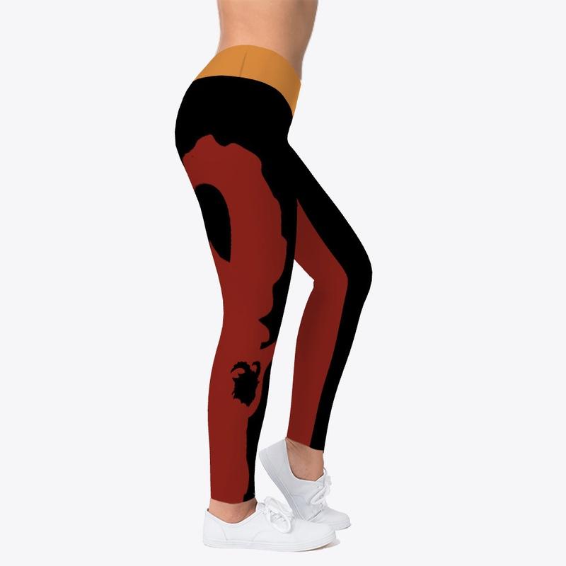 Krampus Horns Leggings